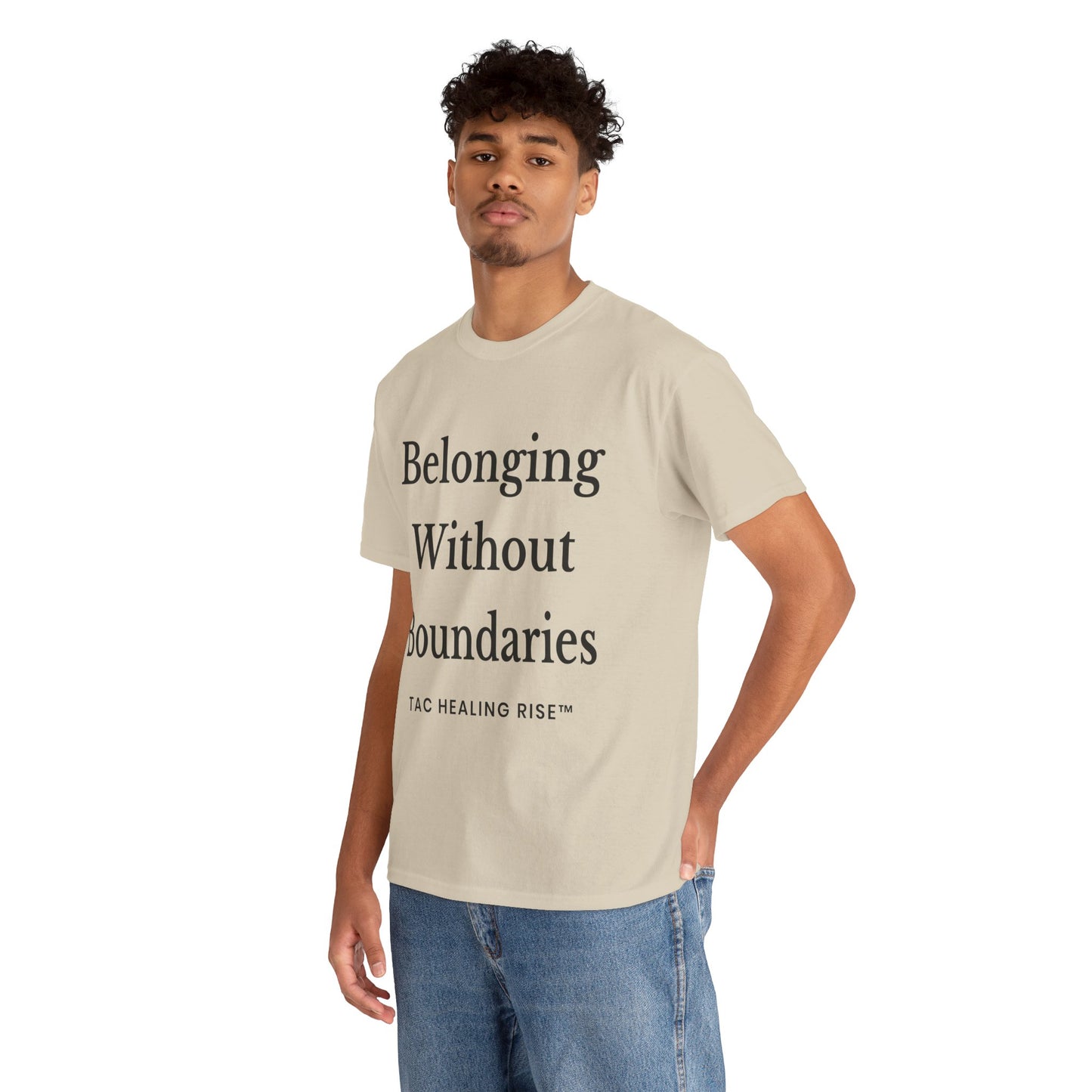 Belonging Without Boundaries Unisex Heavy Cotton Tee