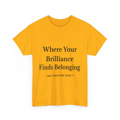 Inspirational Unisex Heavy Cotton Tee