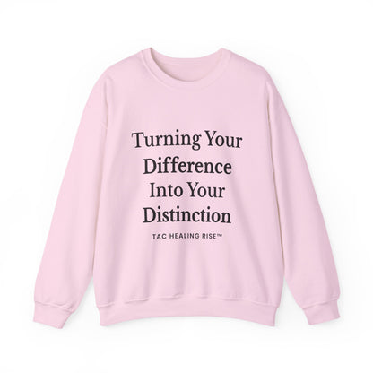 Inspirational Crewneck Sweatshirt for Positive Vibes