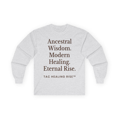 Unisex Ancestral Wisdom Long Sleeve Tee