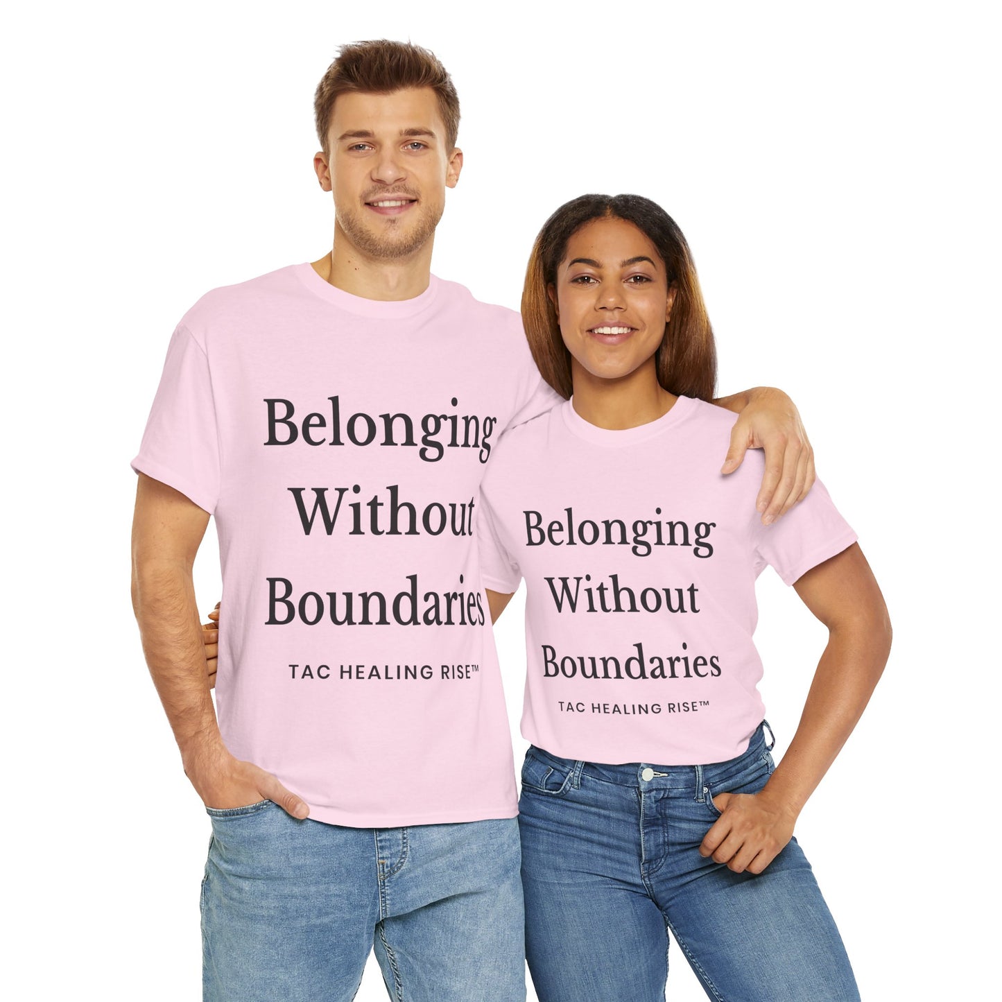Belonging Without Boundaries Unisex Heavy Cotton Tee