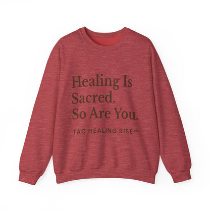 Healing Is Sacred Crewneck Sweatshirt