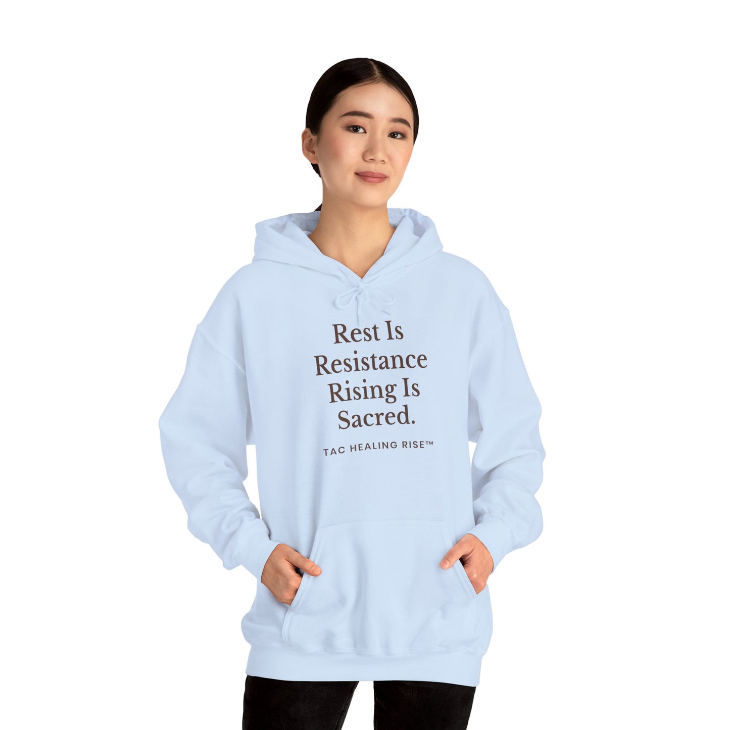 Cozy Unisex Sacred Resistance Hoodie