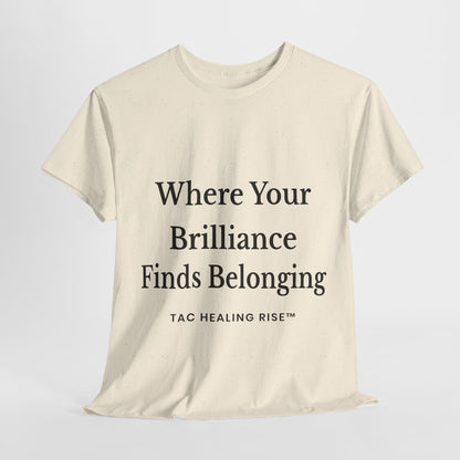 Inspirational Unisex Heavy Cotton Tee