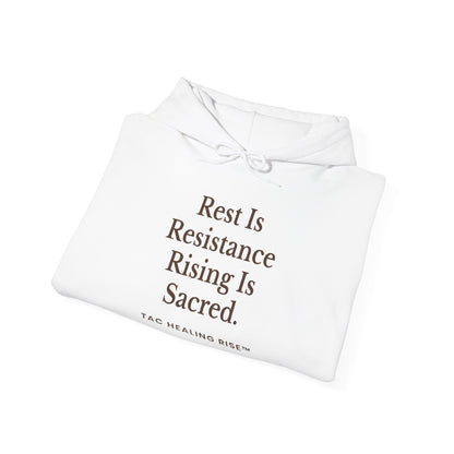 Cozy Unisex Sacred Resistance Hoodie
