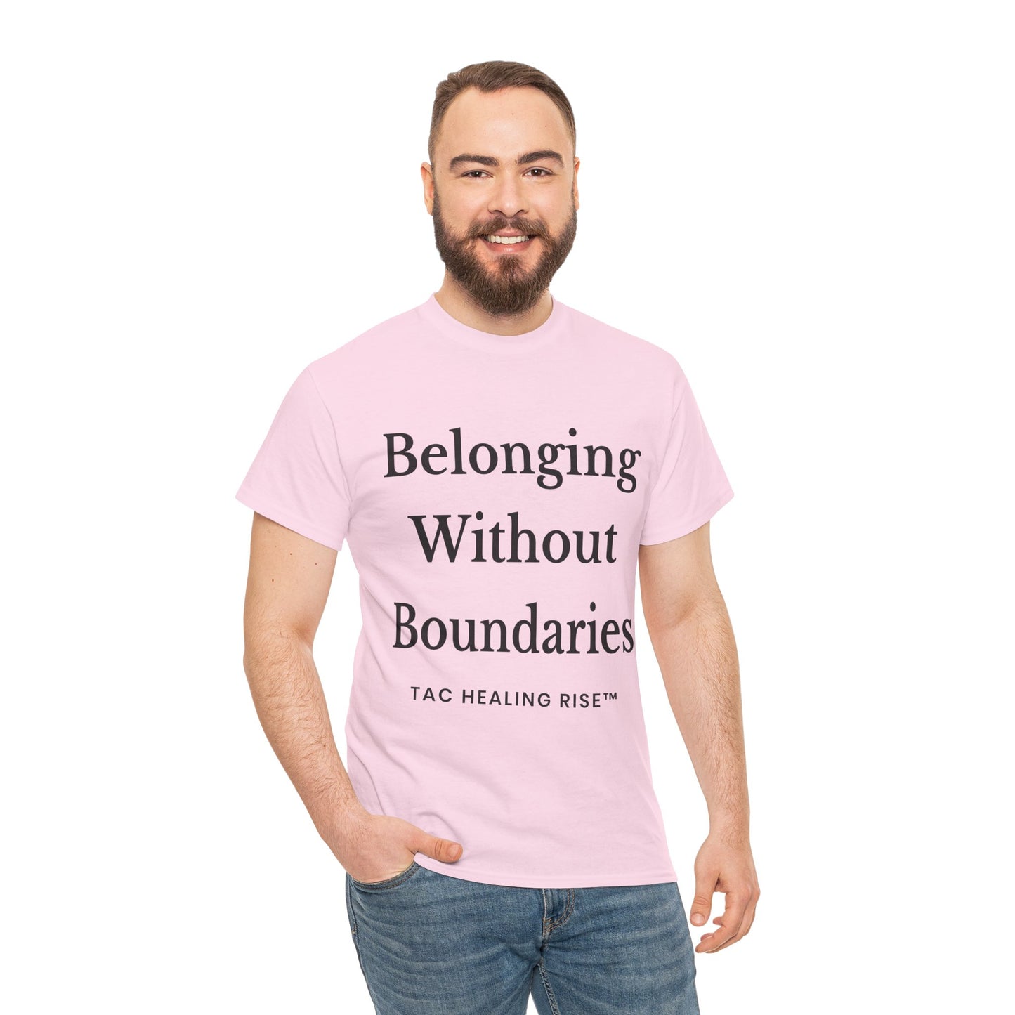 Belonging Without Boundaries Unisex Heavy Cotton Tee