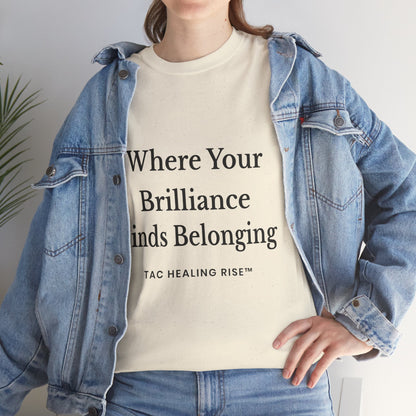 Inspirational Unisex Heavy Cotton Tee