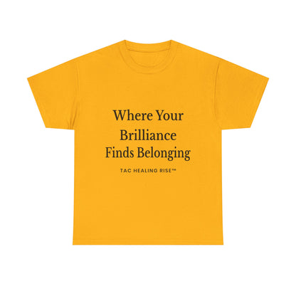 Inspirational Unisex Heavy Cotton Tee