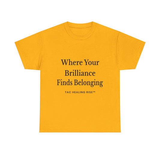 Inspirational Unisex Heavy Cotton Tee