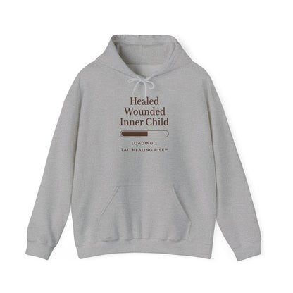 Healed Inner Child Hoodie | Cozy Reminder, Unisex Sweatshirt, Self-Care Gift, Mindfulness Apparel, Healing Affirmation