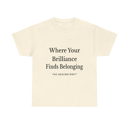 Inspirational Unisex Heavy Cotton Tee