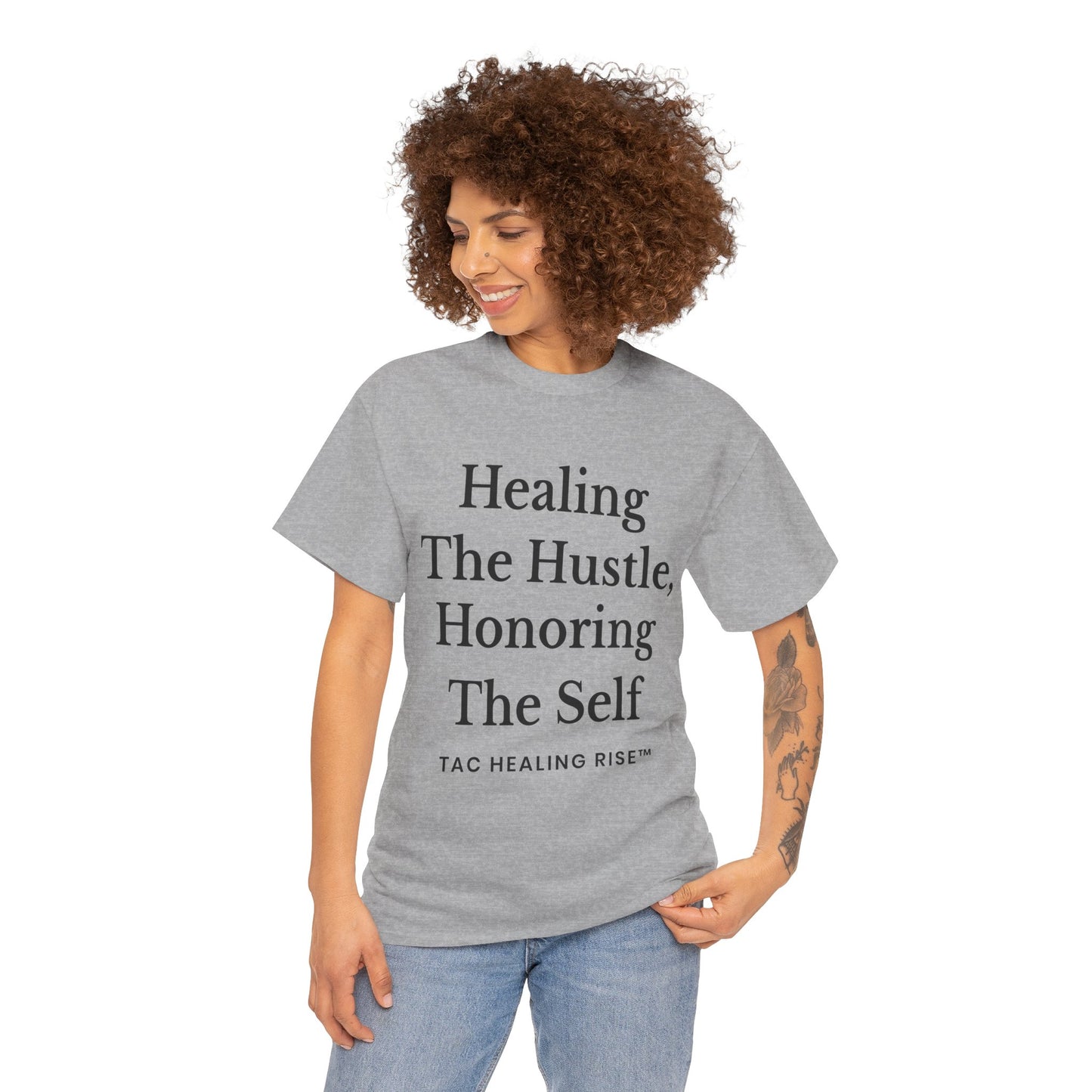 Healing Hustle Unisex Heavy Cotton Tee