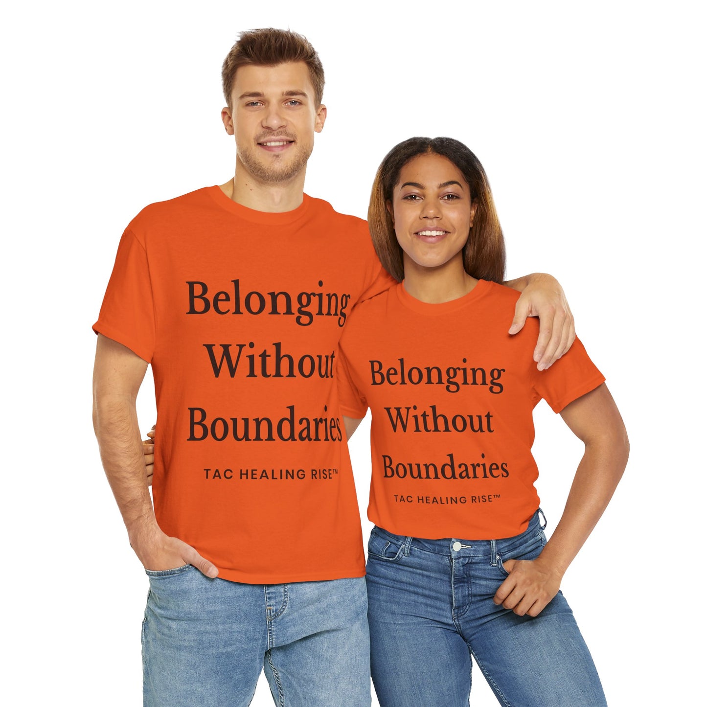 Belonging Without Boundaries Unisex Heavy Cotton Tee