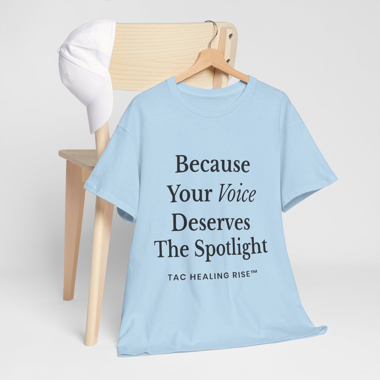 Empowering Voice Tee, Inspirational T-Shirt