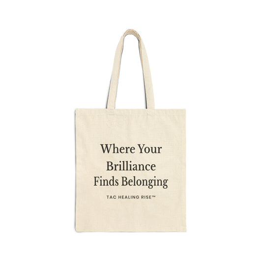 Inspirational Canvas Tote Bag