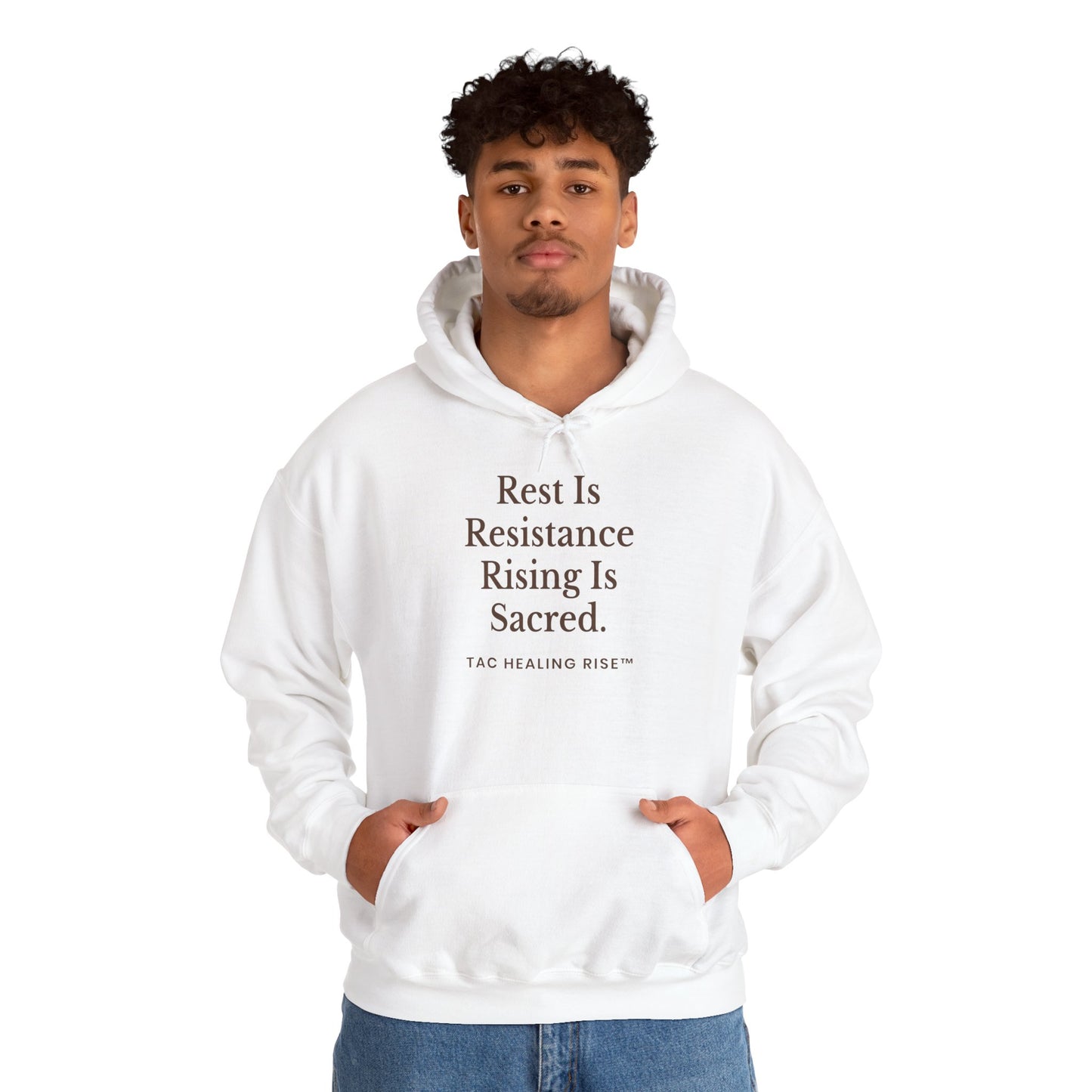 Cozy Unisex Sacred Resistance Hoodie