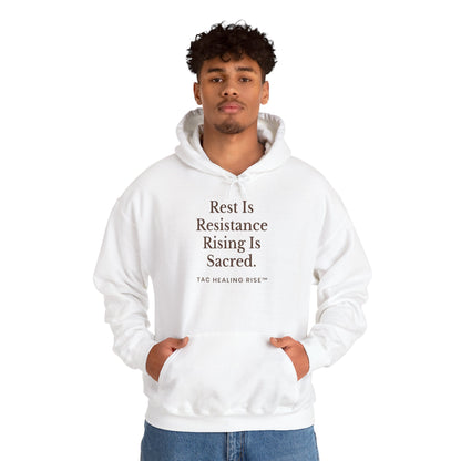 Cozy Unisex Sacred Resistance Hoodie