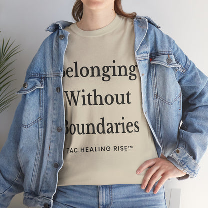 Belonging Without Boundaries Unisex Heavy Cotton Tee