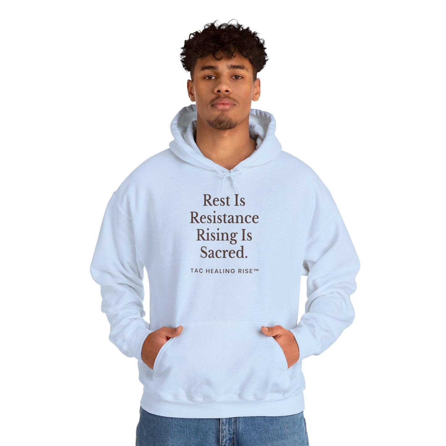 Cozy Unisex Sacred Resistance Hoodie