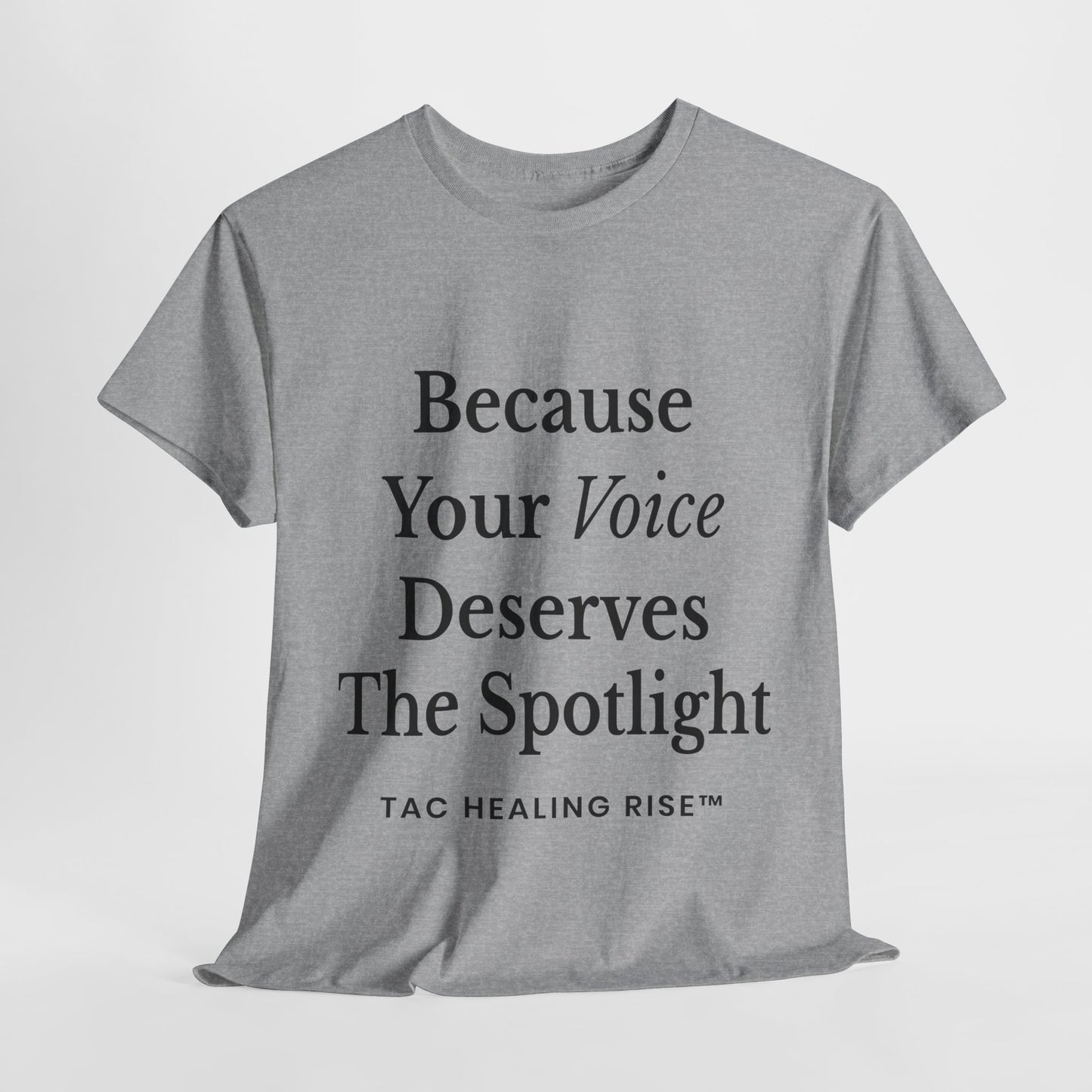 Empowering Voice Tee, Inspirational T-Shirt