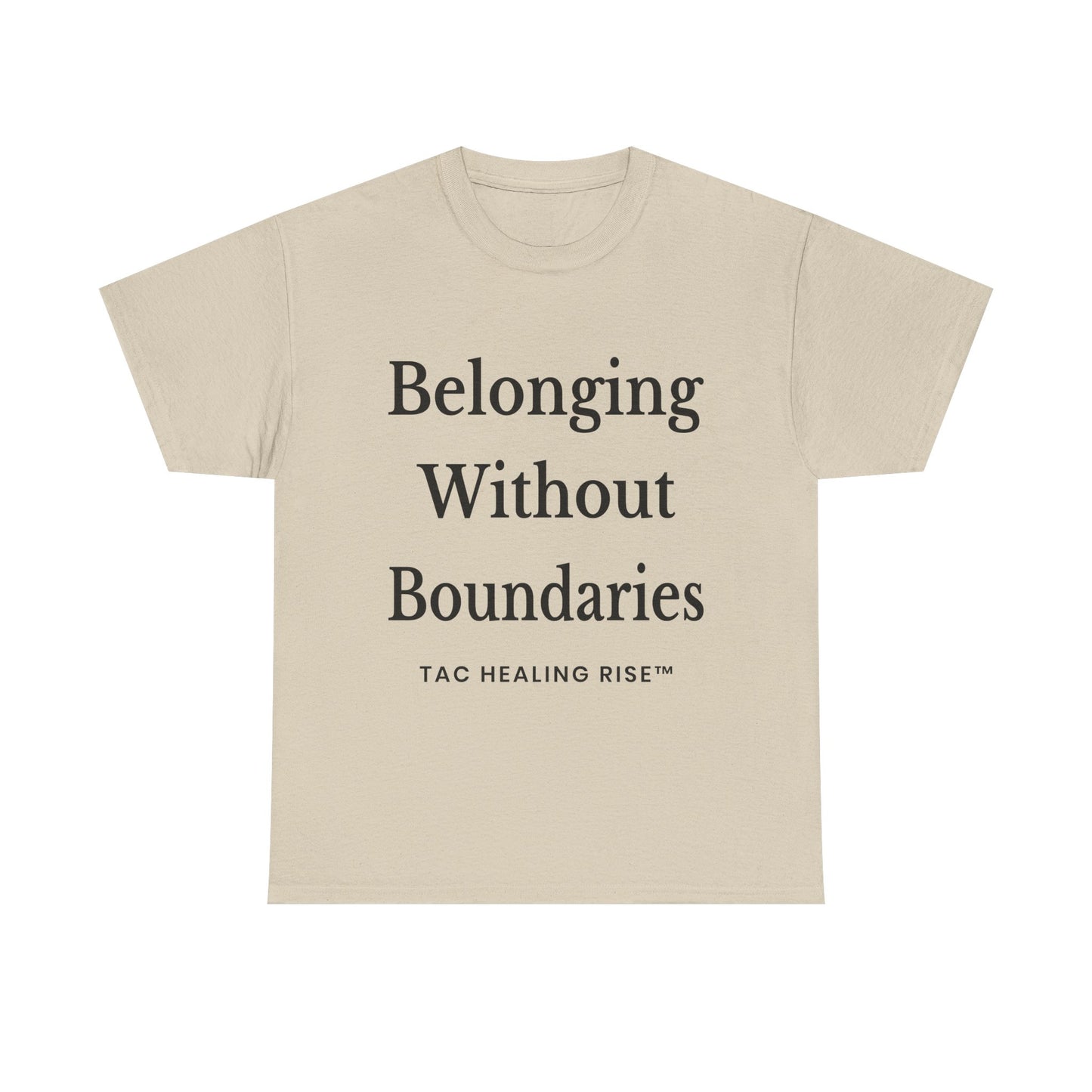 Belonging Without Boundaries Unisex Heavy Cotton Tee