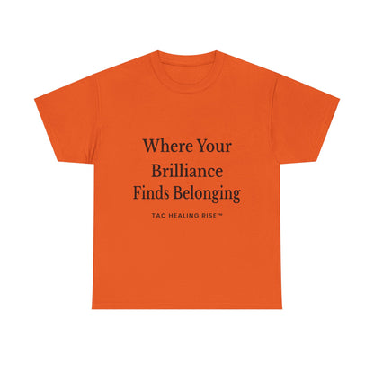 Inspirational Unisex Heavy Cotton Tee