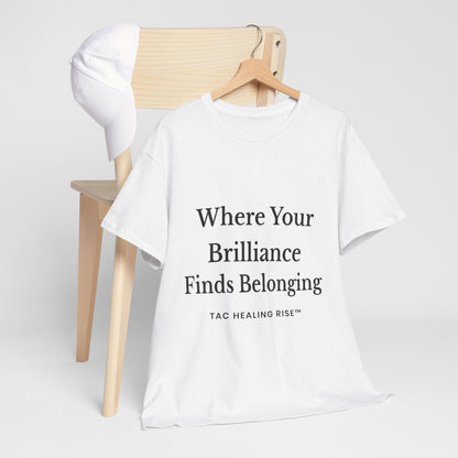 Inspirational Unisex Heavy Cotton Tee