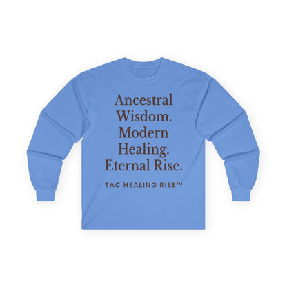 Unisex Ancestral Wisdom Long Sleeve Tee