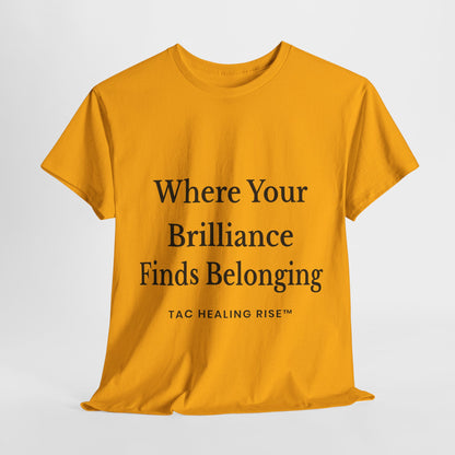 Inspirational Unisex Heavy Cotton Tee