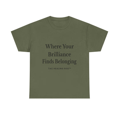 Inspirational Unisex Heavy Cotton Tee