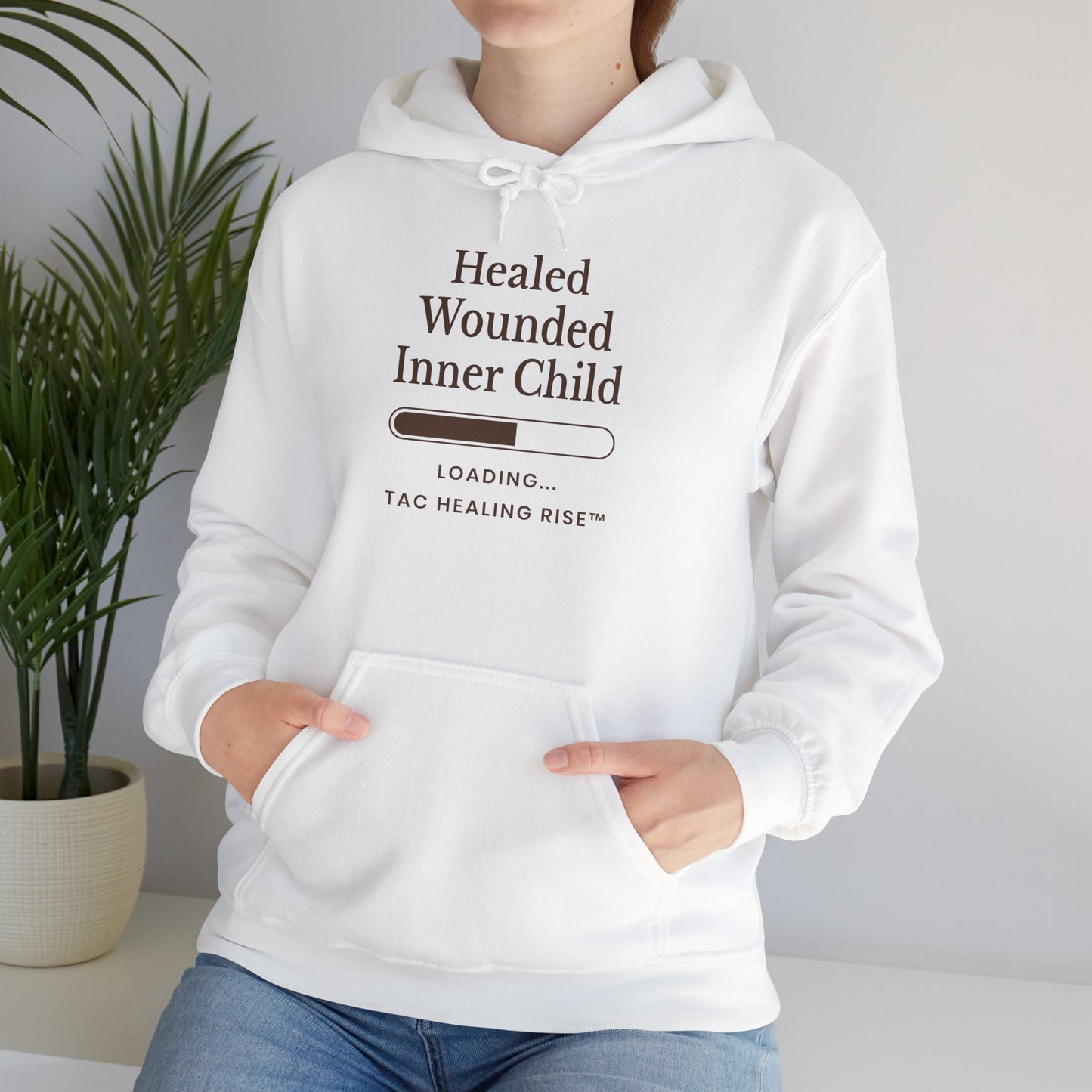 Healed Inner Child Hoodie | Cozy Reminder, Unisex Sweatshirt, Self-Care Gift, Mindfulness Apparel, Healing Affirmation