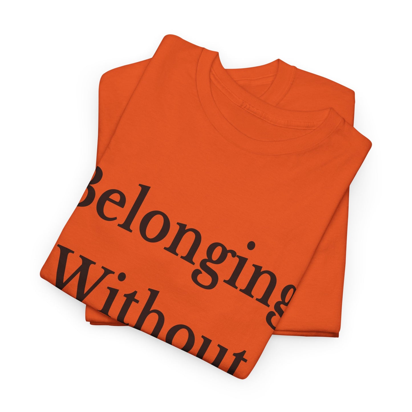 Belonging Without Boundaries Unisex Heavy Cotton Tee