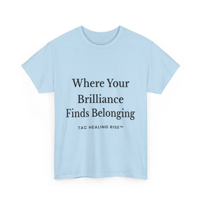 Inspirational Unisex Heavy Cotton Tee