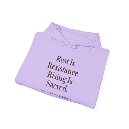 Cozy Unisex Sacred Resistance Hoodie
