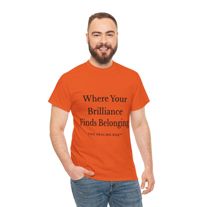 Inspirational Unisex Heavy Cotton Tee