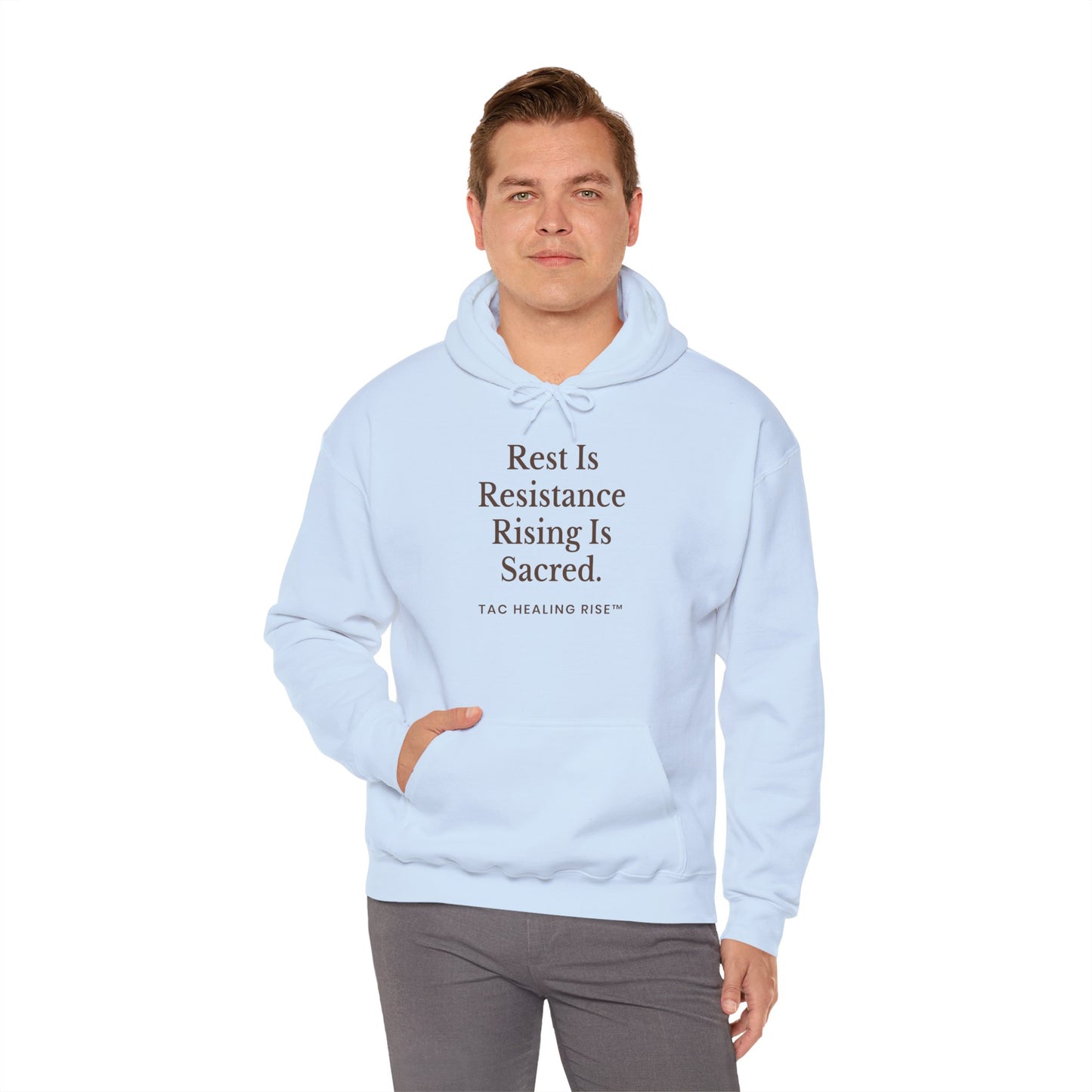 Cozy Unisex Sacred Resistance Hoodie