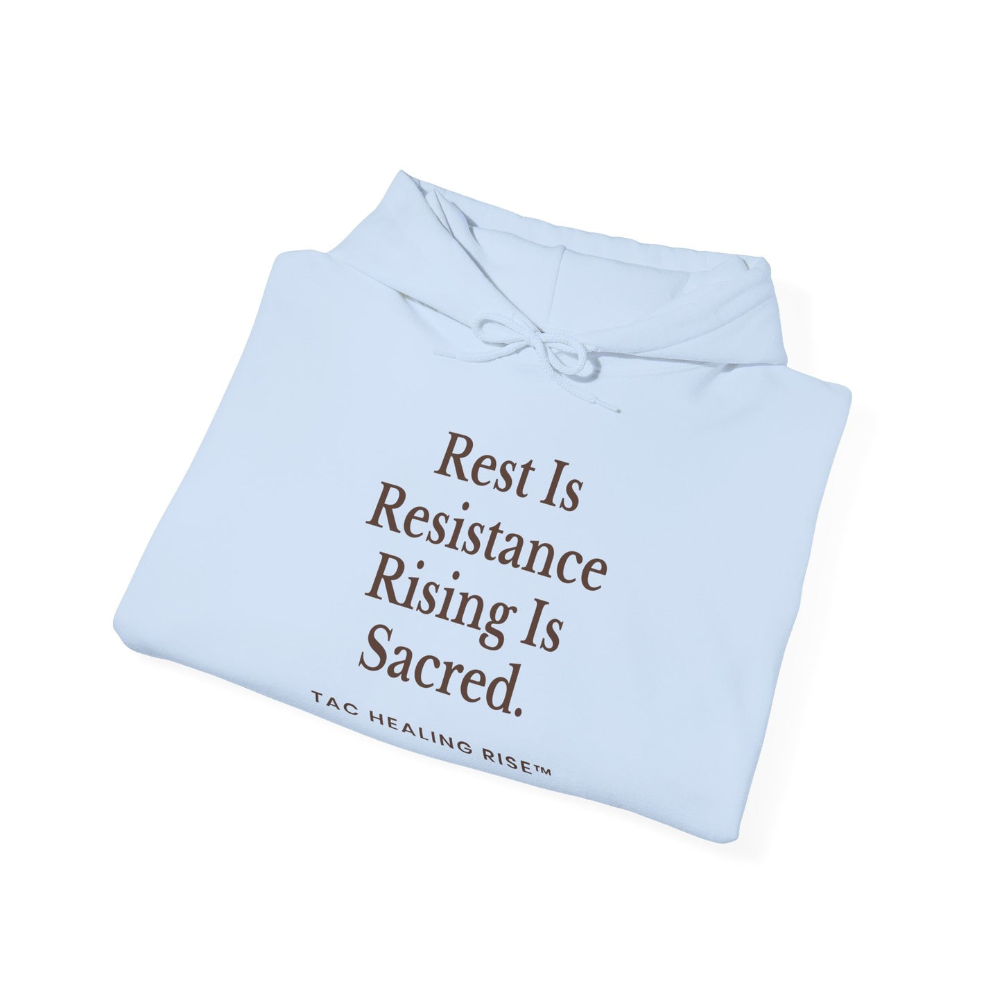 Cozy Unisex Sacred Resistance Hoodie