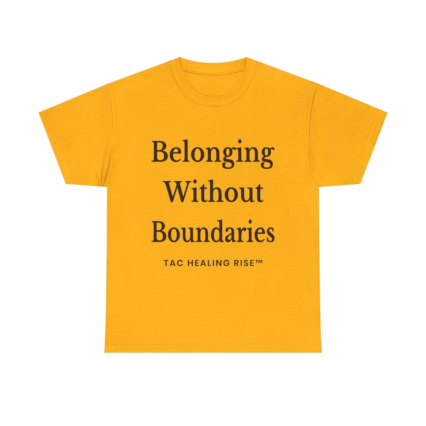 Belonging Without Boundaries Unisex Heavy Cotton Tee