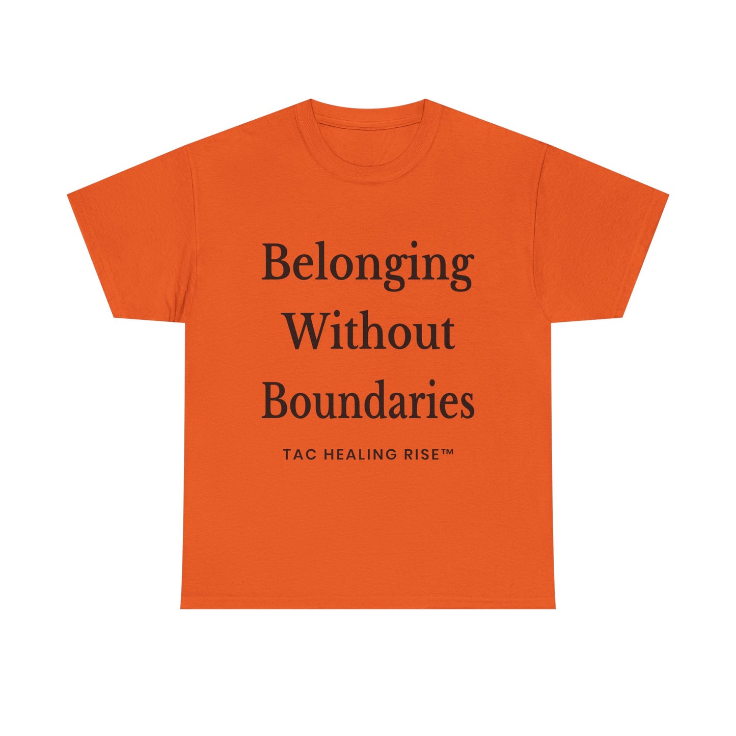 Belonging Without Boundaries Unisex Heavy Cotton Tee