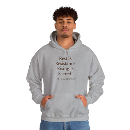 Cozy Unisex Sacred Resistance Hoodie