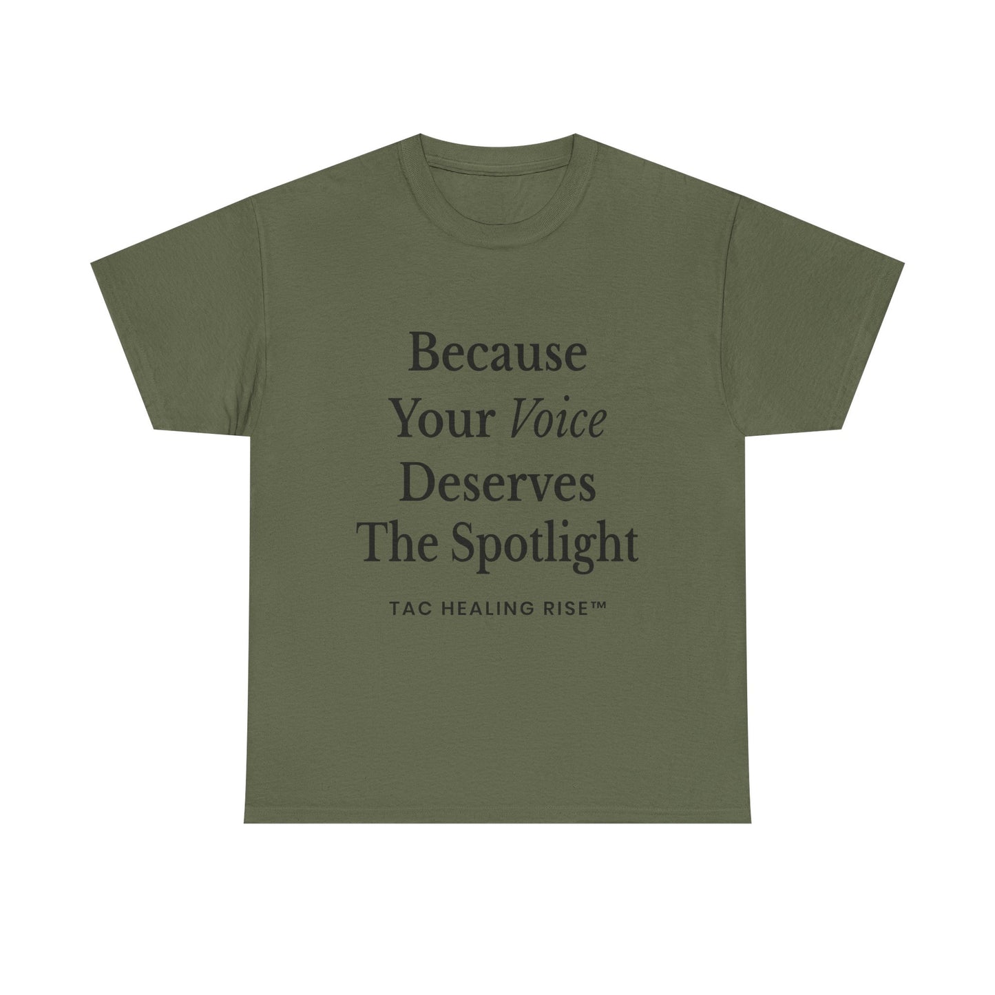 Empowering Voice Tee, Inspirational T-Shirt