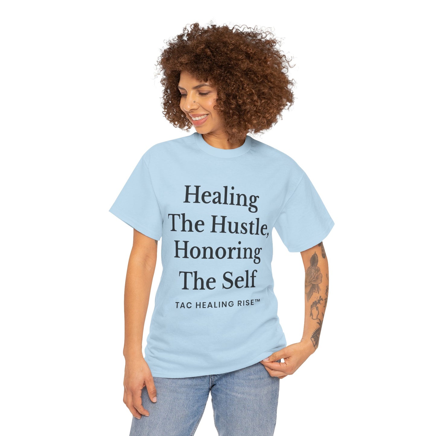 Healing Hustle Unisex Heavy Cotton Tee