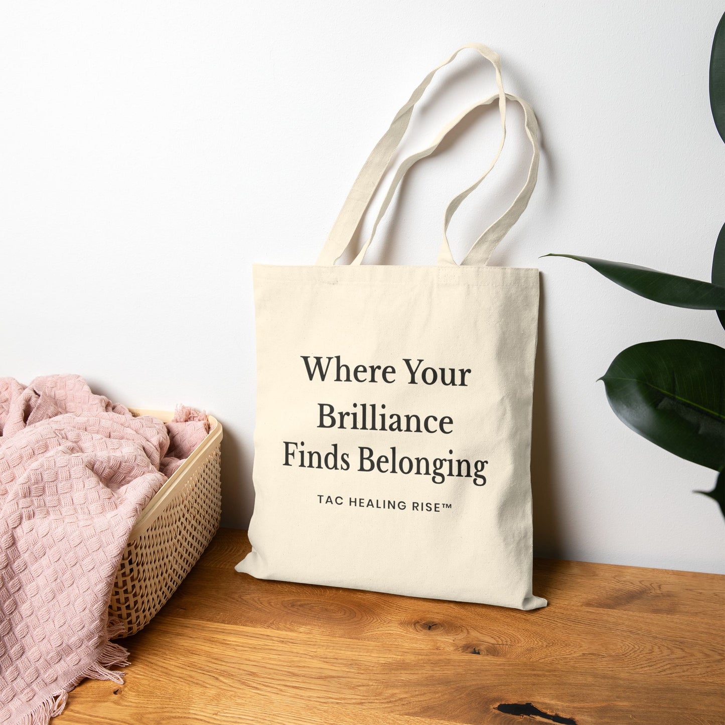Inspirational Canvas Tote Bag