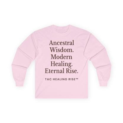 Unisex Ancestral Wisdom Long Sleeve Tee