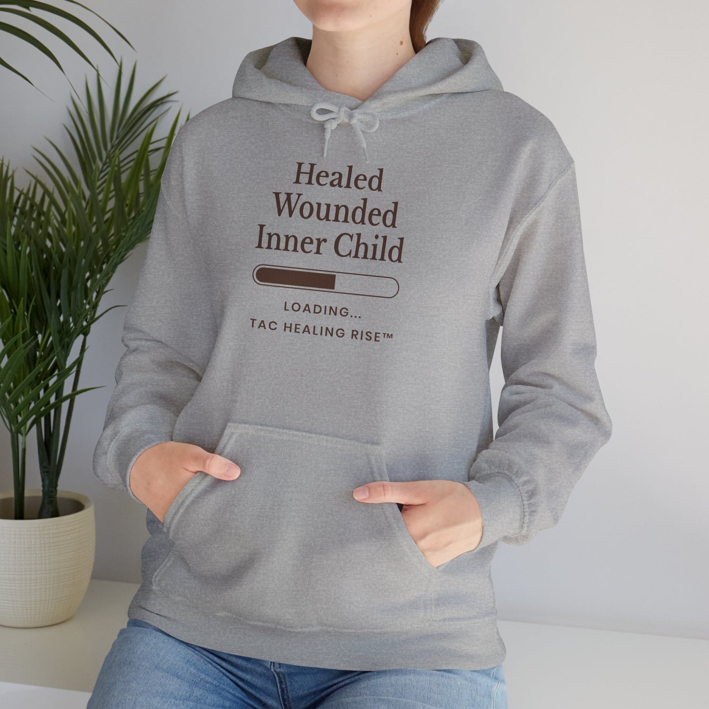 Healed Inner Child Hoodie | Cozy Reminder, Unisex Sweatshirt, Self-Care Gift, Mindfulness Apparel, Healing Affirmation