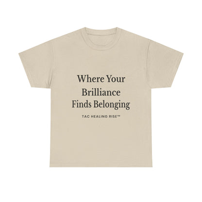 Inspirational Unisex Heavy Cotton Tee