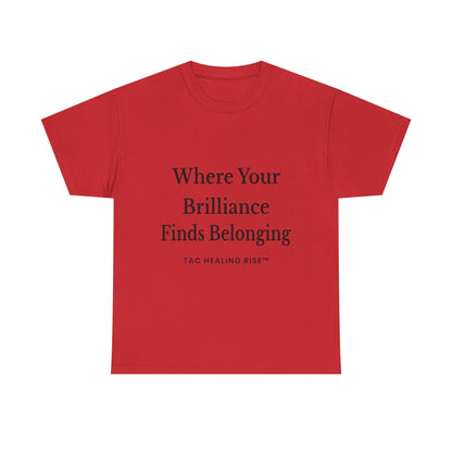 Inspirational Unisex Heavy Cotton Tee