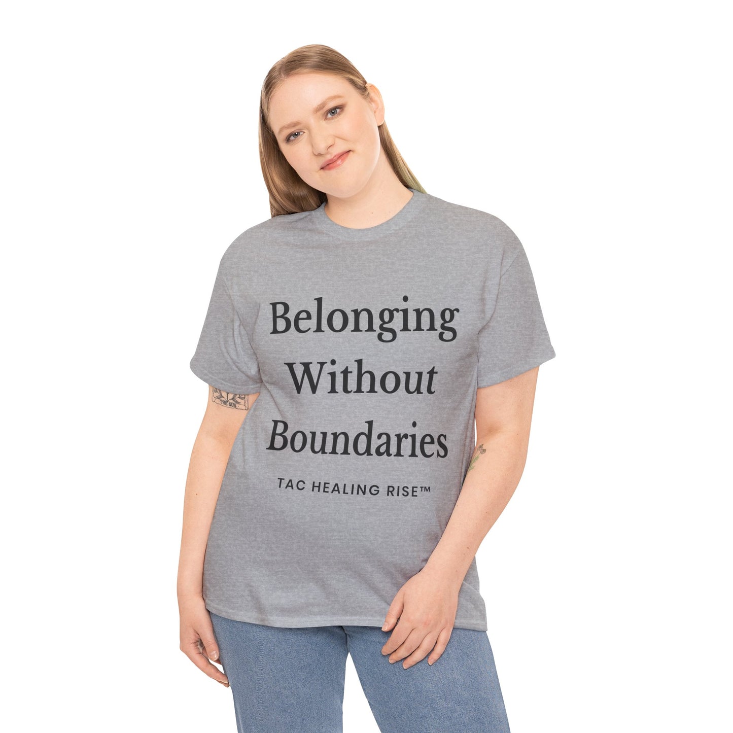 Belonging Without Boundaries Unisex Heavy Cotton Tee