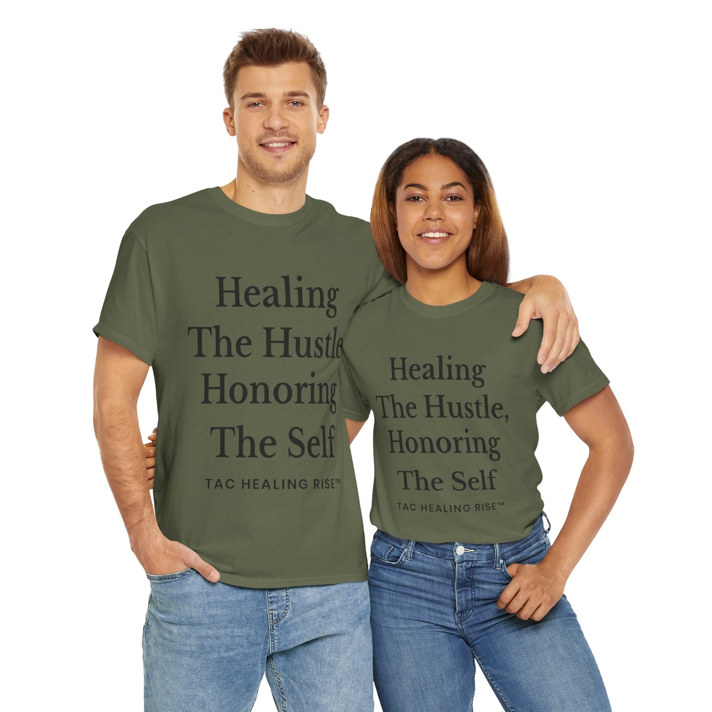 Healing Hustle Unisex Heavy Cotton Tee