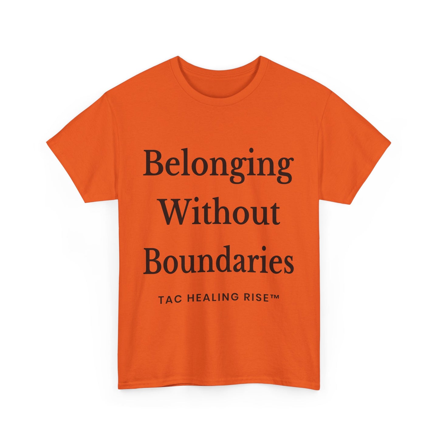 Belonging Without Boundaries Unisex Heavy Cotton Tee